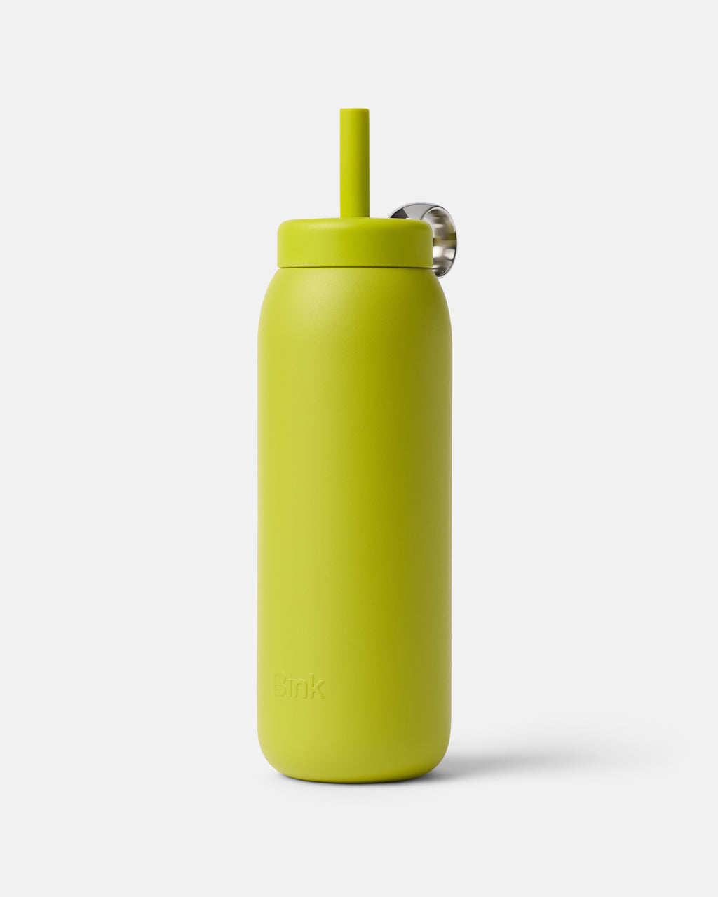 Stainless Straw Cap 24oz Chartreuse
